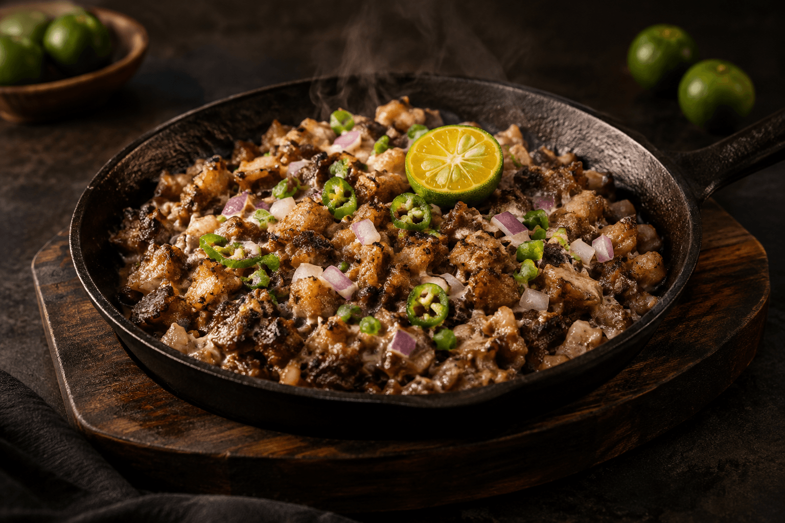 Concept photograph of a savory Japanese-inspired rice dish